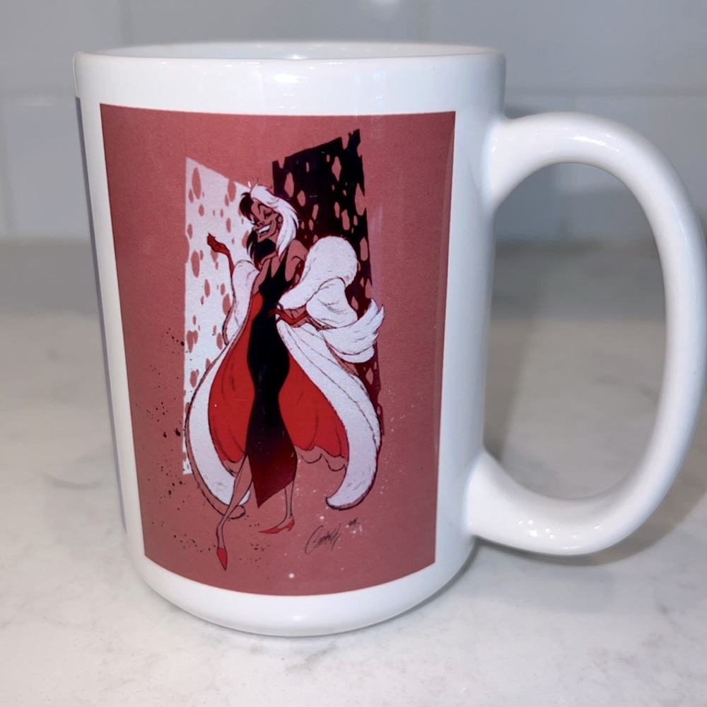 Wonderground Gallery Cruella Deville, Maleficent, and Jafar Villian Mug